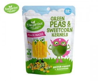Kiwigarden 奇异果园 豌豆&甜玉米粒 14克(18个月以上适用) Kiwigarden 奇异果园 豌豆&甜玉米粒 14克(18个月以上适用)
